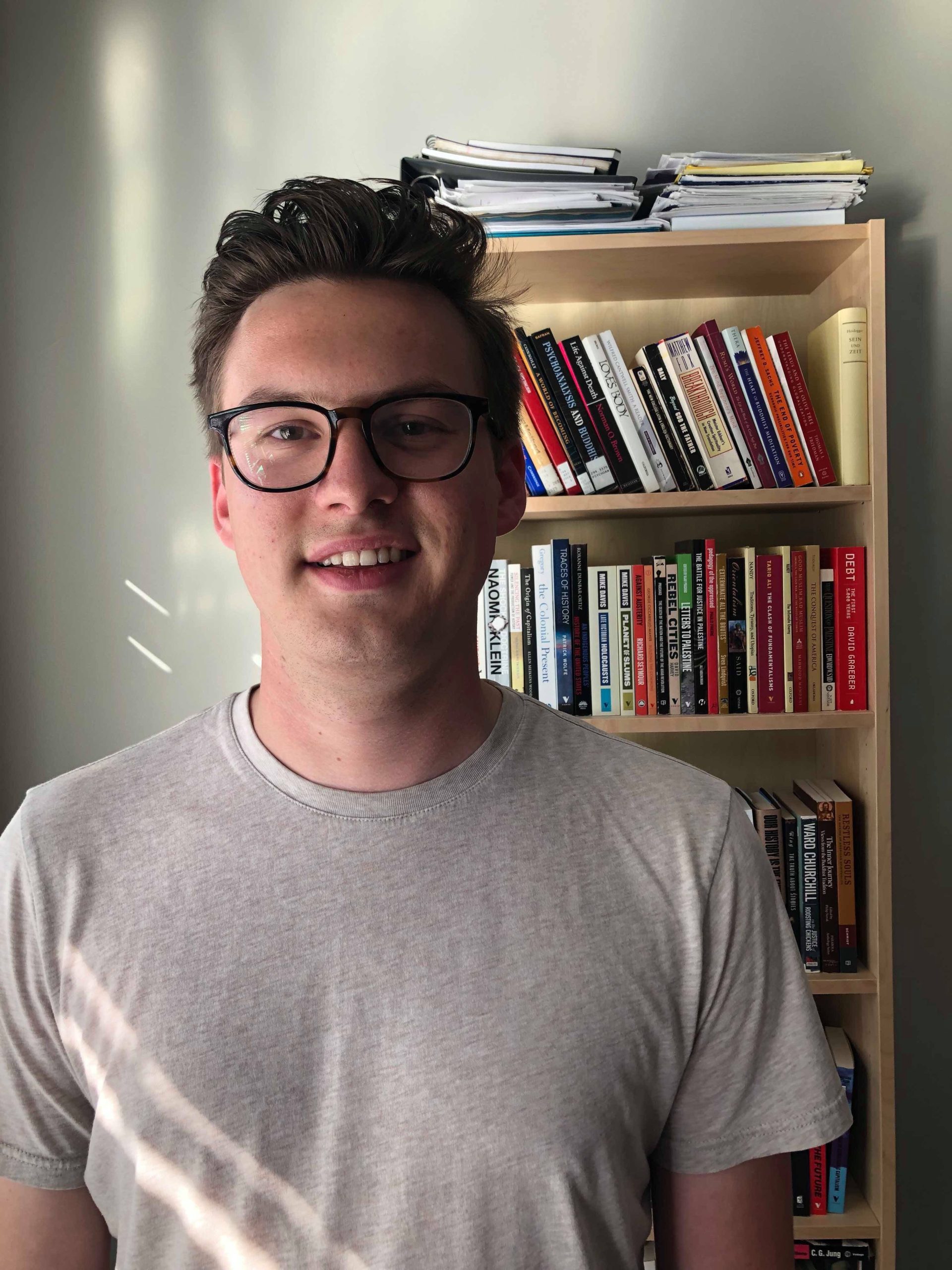 Graduate student David Johnson received grant from Friends of the UW-Madison Libraries