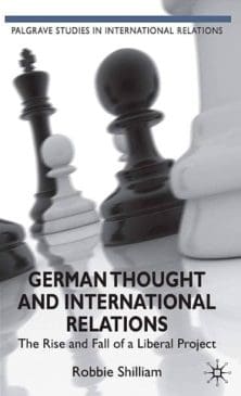 Book Cover art for German Thought and International Relations