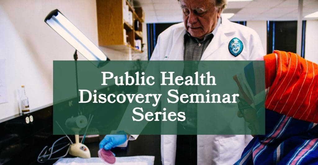 Public Health Discovery Virtual Seminar Series image