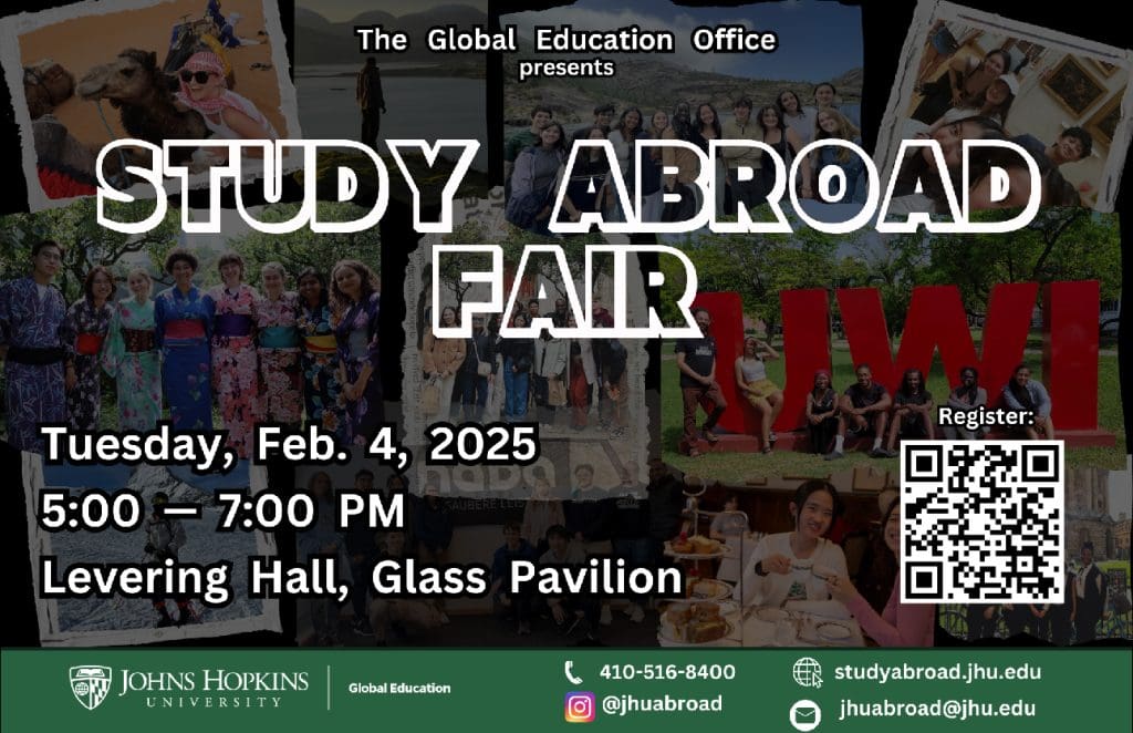 Study Abroad Fail 2025 event flyer