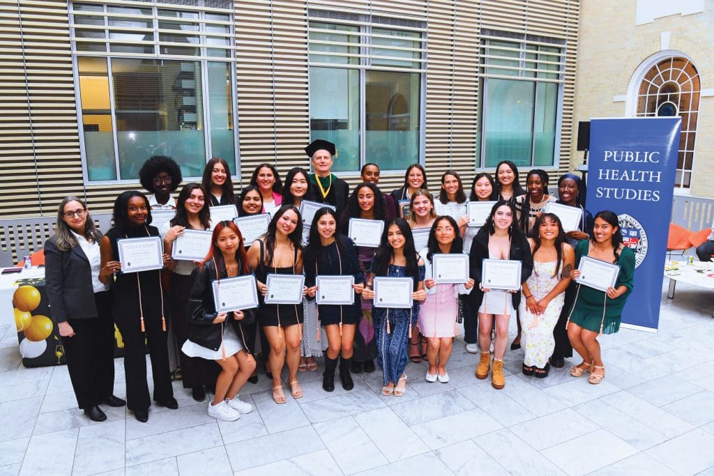 Photo of 2024 - 2025 Honor Students at the Grad Reception