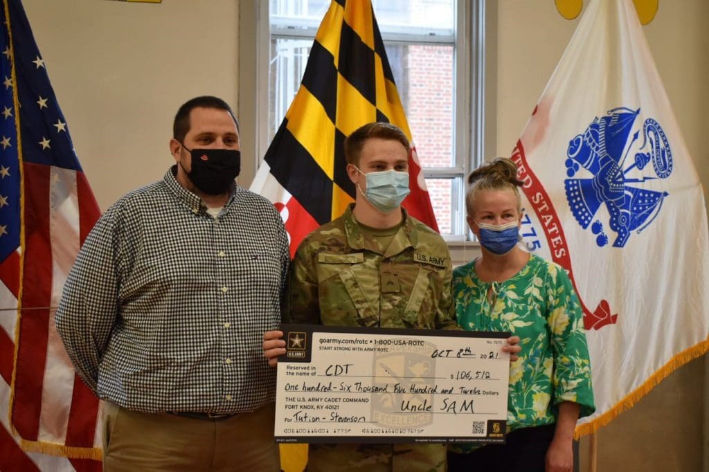 Cadet recently receives ROTC scholarship.
