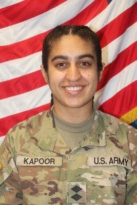Battalion Commander - Cadet Shivani Kapoor