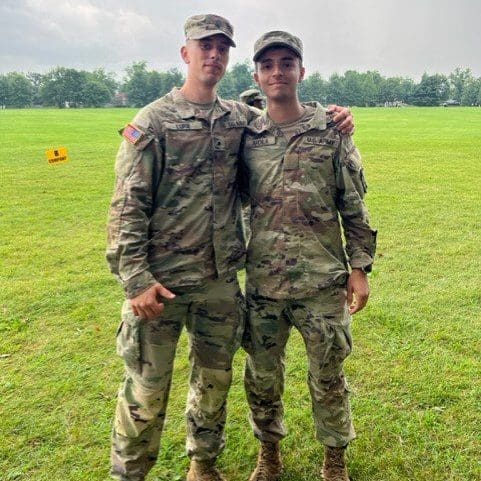 CDTs Lurie and Ardila at CST graduation!
