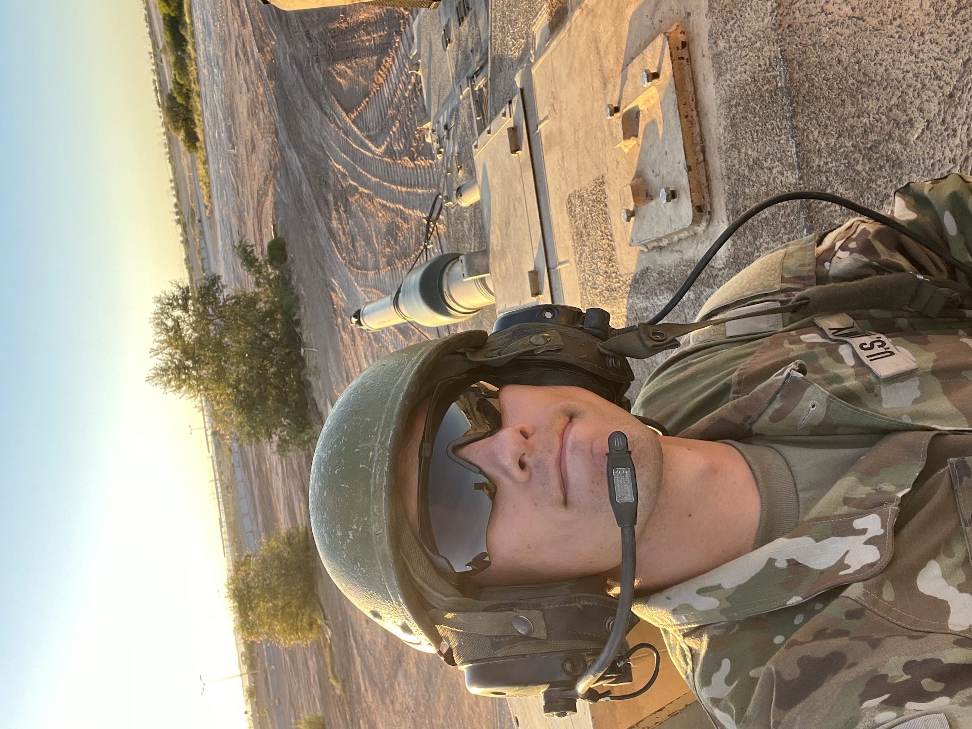 Cadet Lurie in Fort Bliss, TX 