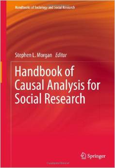 Book Cover art for Handbook of Causal Analysis for Social Research