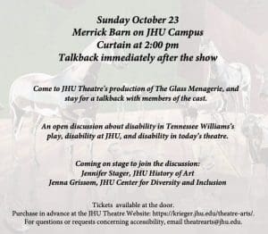 Disability, The Glass Menagerie, and Theatre