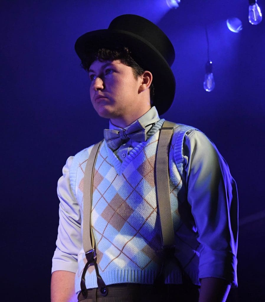 Queensbury, with tophat.