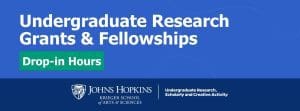 Undergraduate Research Grants & Fellowships Drop-in Hours
