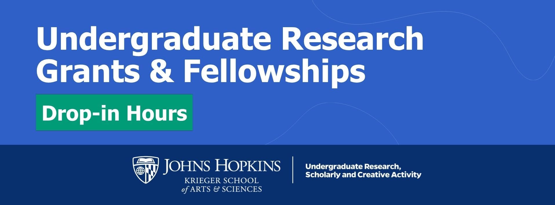 Undergraduate Research Grants & Fellowships Drop-in Hours