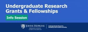 Undergraduate Research Grants & Fellowships Info Session