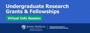 Undergraduate Research Grants & Fellowships Virtual Info Session