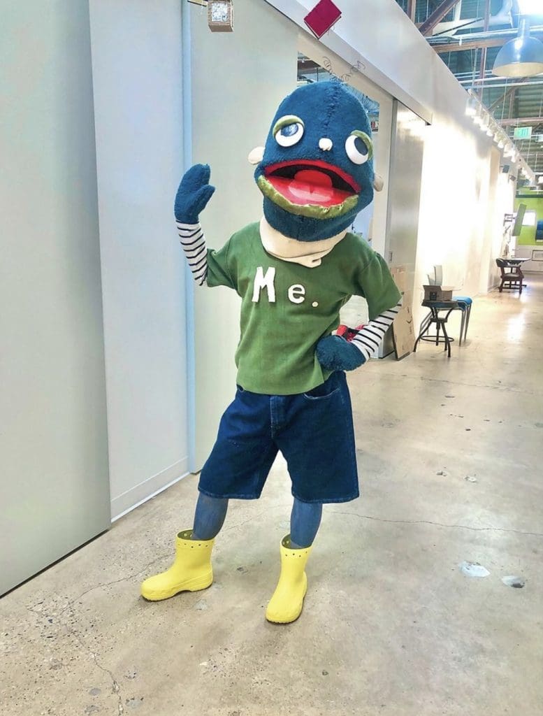 image of student made mascot costume