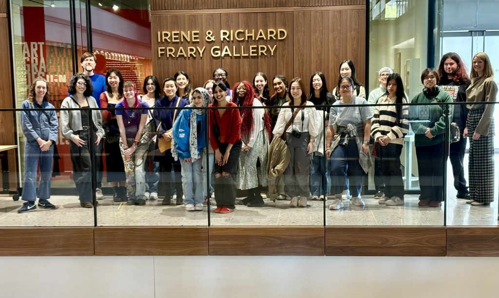 Students at the Irene & richard Frary gallery in DC