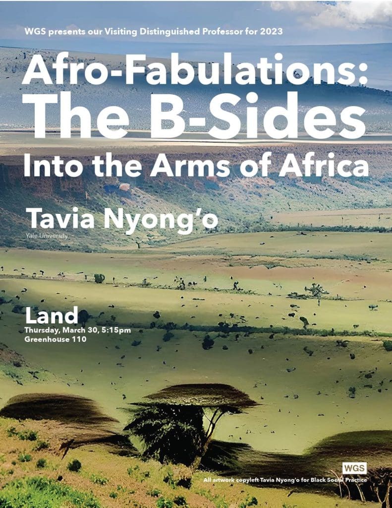 Afro-Fabulations: the B-Sides : Into the Arms of Africa
