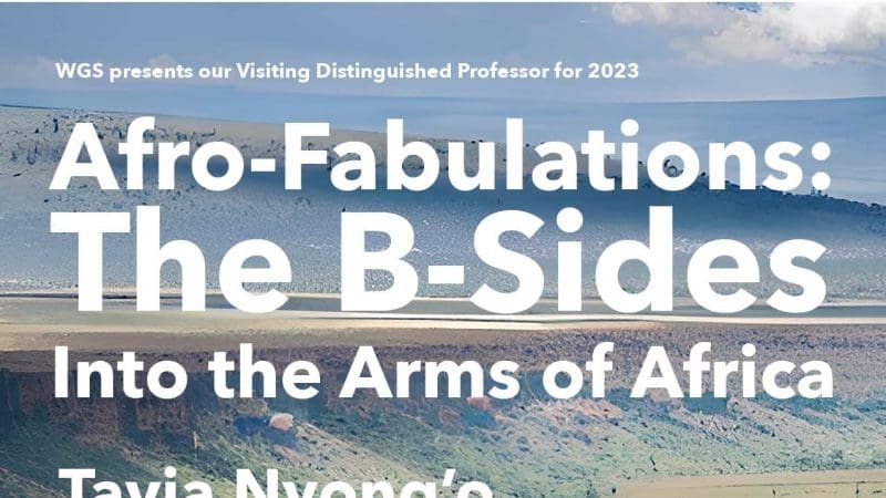 Afro-Fabulations: the B-Sides : Into the Arms of Africa