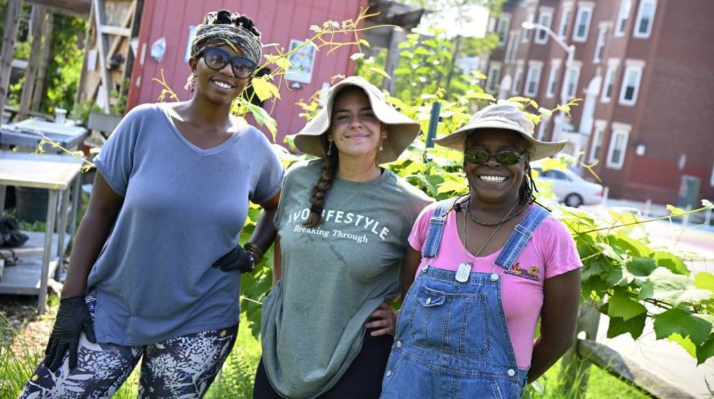 Interns Make an Impact on Baltimore Community