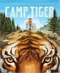 Book Cover art for Camp Tiger 